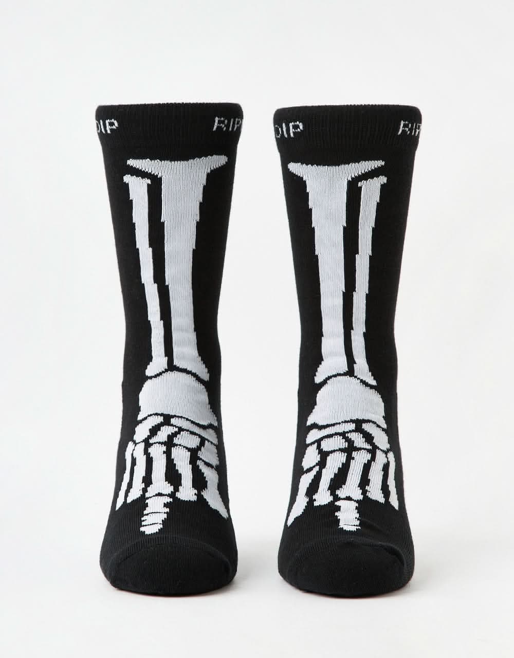 RIPNDIP Skelly Nerm Socks - Black