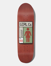 Girl Bannerot Grid Box 'LOVESEAT+' G060 Skateboard Deck - 9"