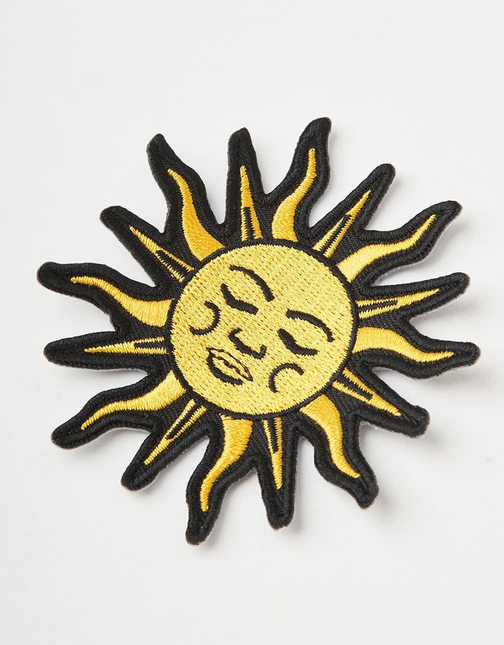 Route One Solar Embroidered Patch - Yellow