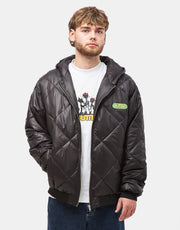 Butter Goods Hooded Work Jacket - Black