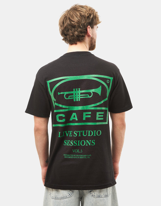 Skateboard Cafe 45 T-Shirt - Forest Green