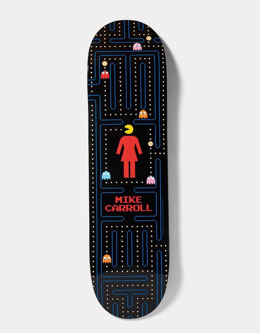 Girl x Pac-Man Carroll G053 Skateboard Deck - 8.5"