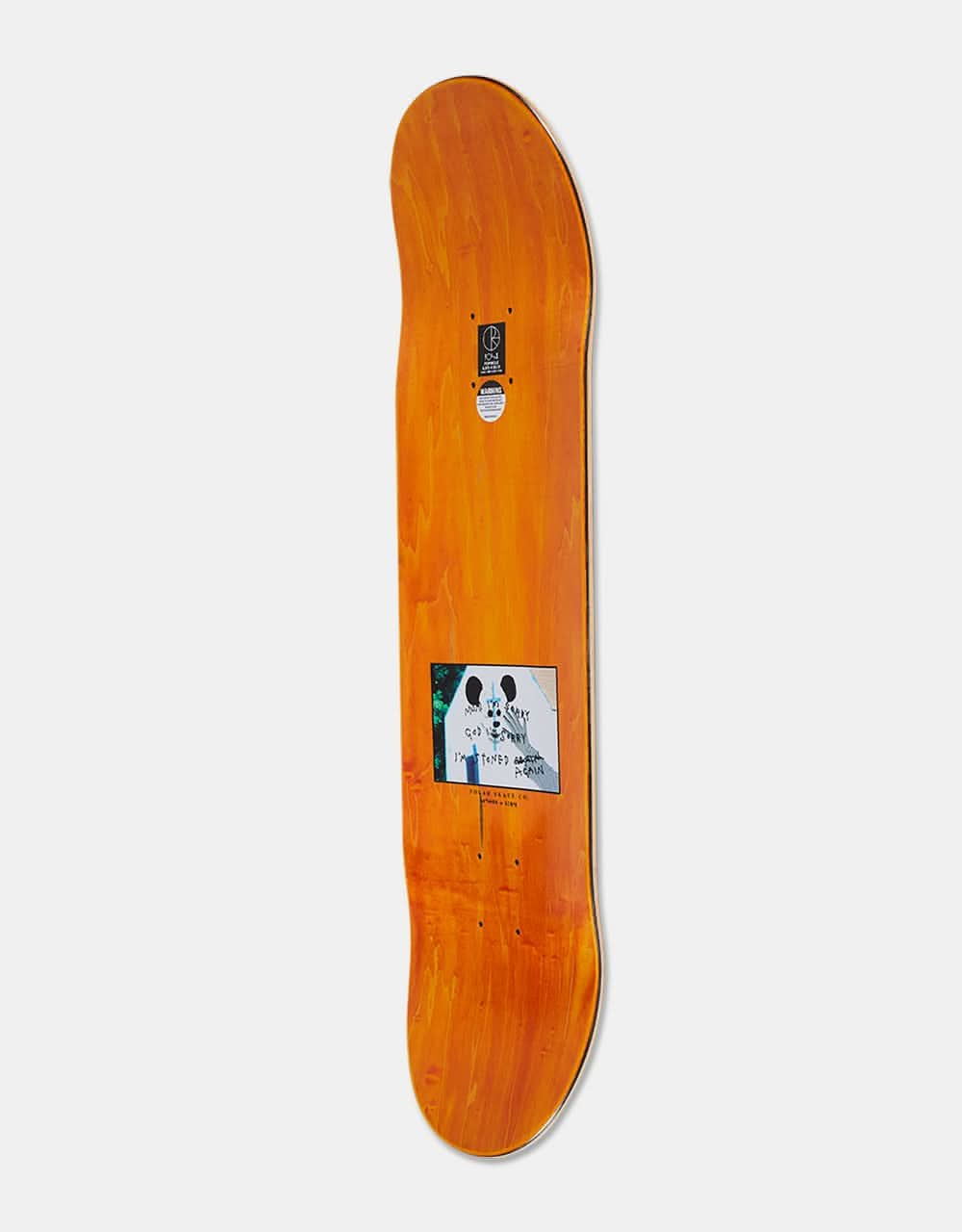 Polar Boserio Jesus Skateboard Deck - 8.38"