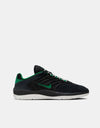 Nike SB Vertebrae Skate Shoes - Black/Malachite-Black-Summit White