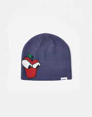 Butter Goods Big Apple Skull Beanie - Navy