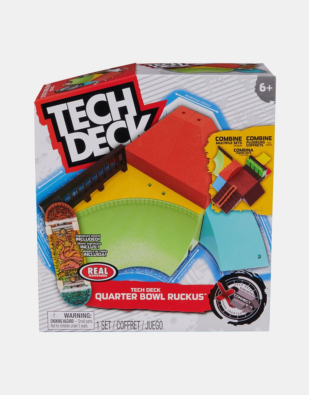 Tech Deck Fingerboard X-Connect Park Starter Kit - Quarter Bowl Ruckus