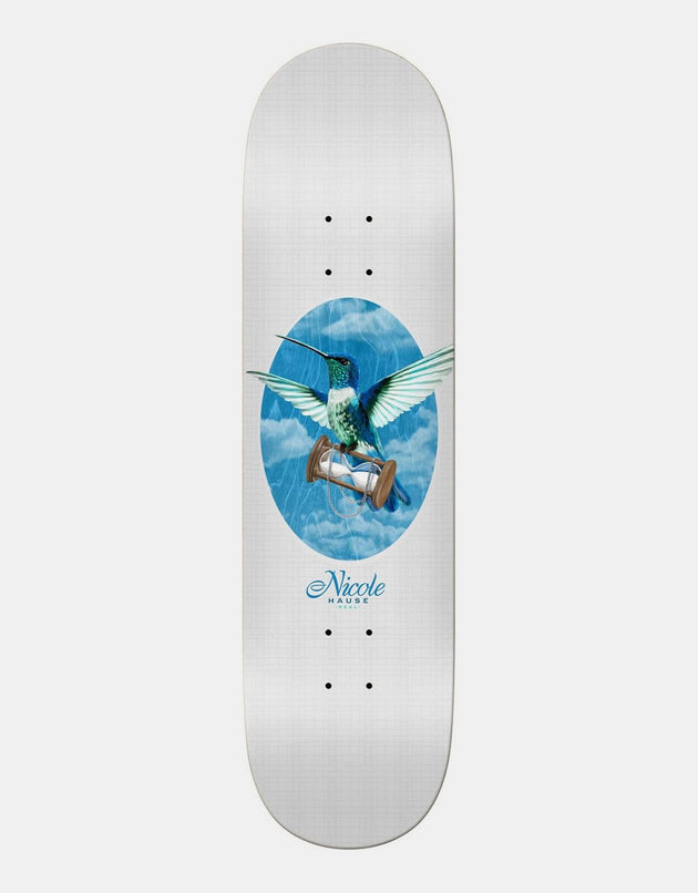 Real Nicole Time Flies Skateboard Deck - 8.25"