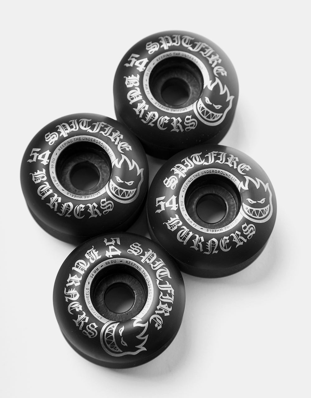 Spitfire Burners 99d Skateboard Wheels - 54mm