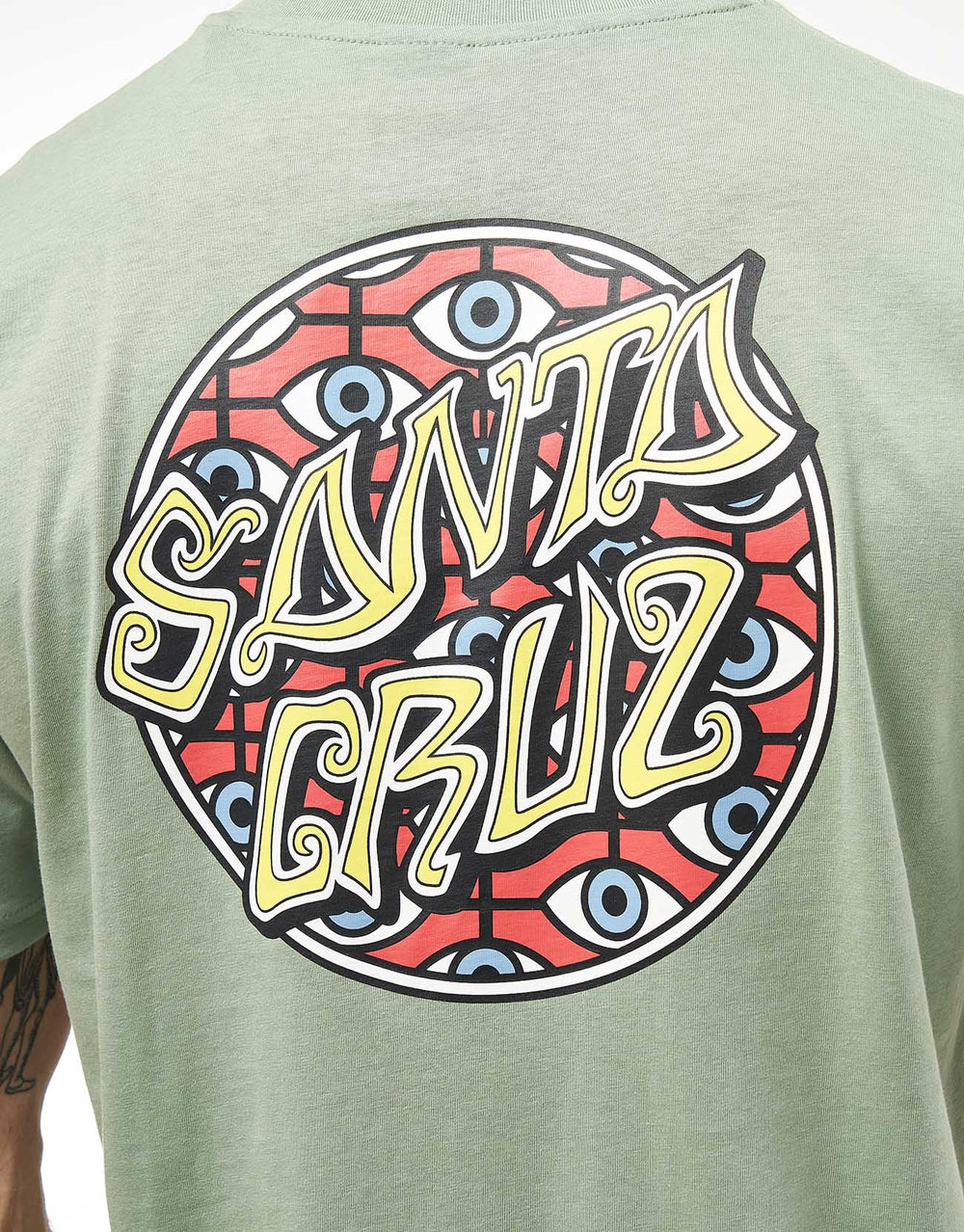 Santa Cruz Salba Eyes Dot T-Shirt - Moon Rock