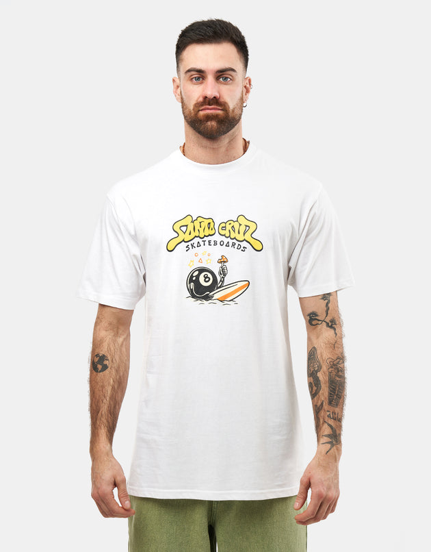 Santa Cruz Winkowski Surf Front T-Shirt - White