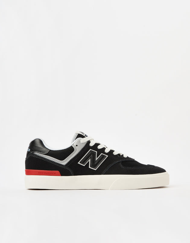 New Balance Numeric 574 Skate Shoes - Black/Grey