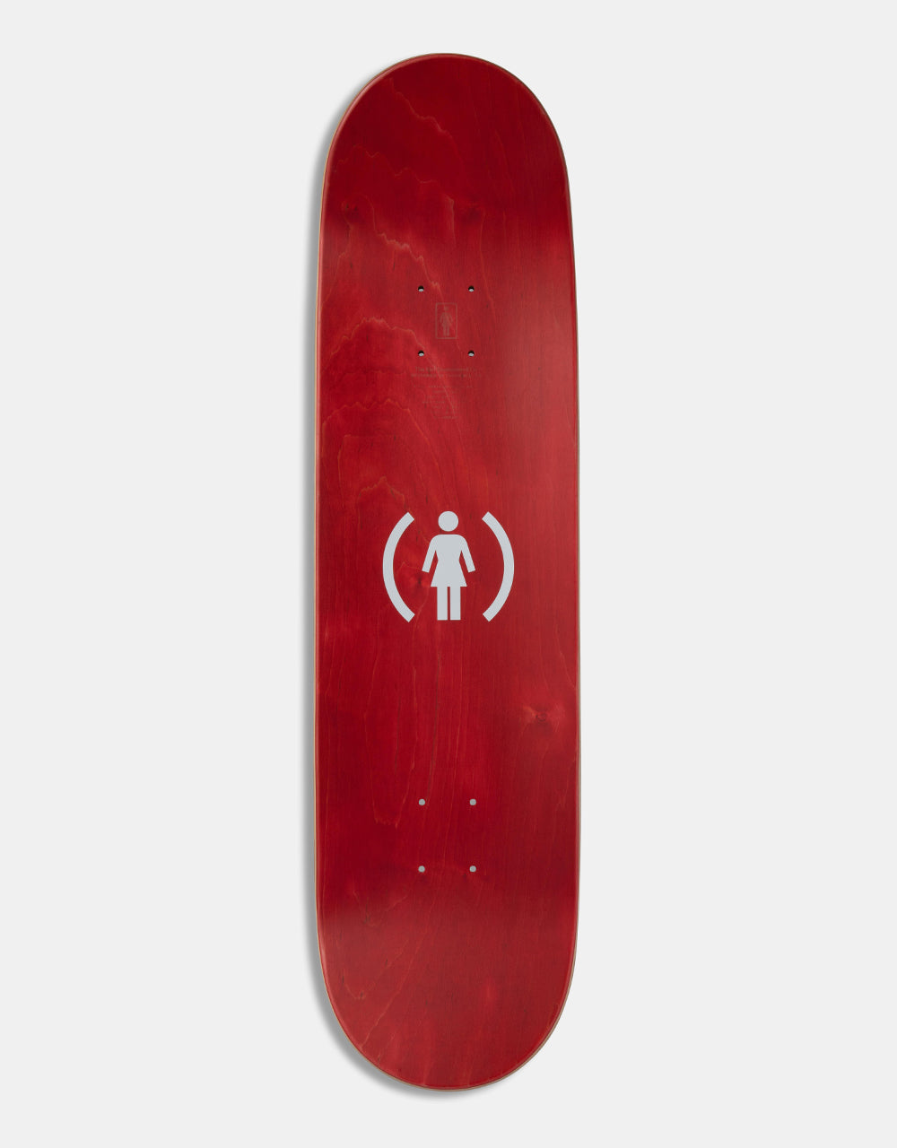 Girl x (PRODUCT)RED Geering Stripe G053 Skateboard Deck - 8.5"