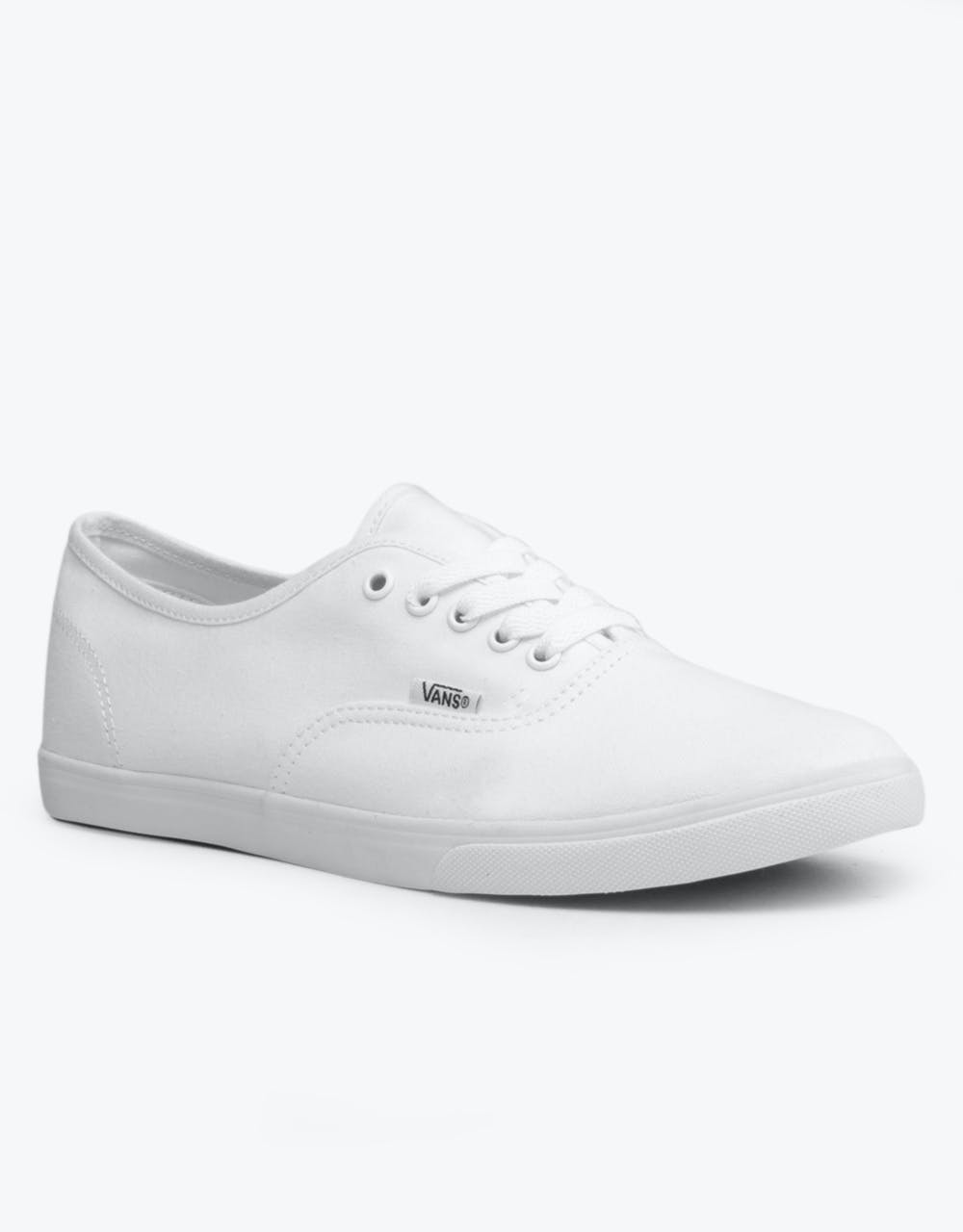 Vans authentic shop lo white