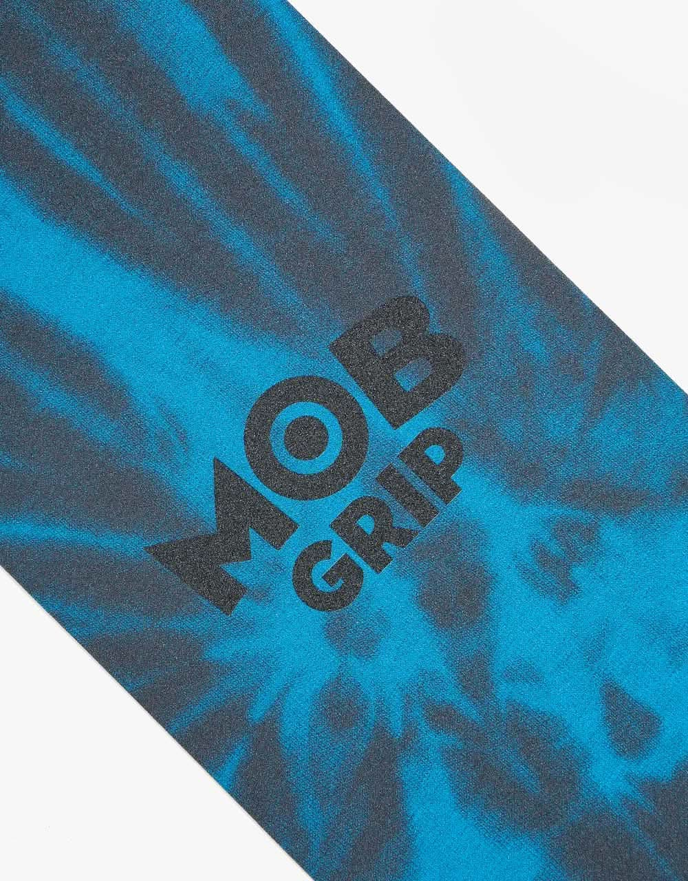 MOB Tie Dye 9" Graphic Grip Tape Sheet - Black/Blue