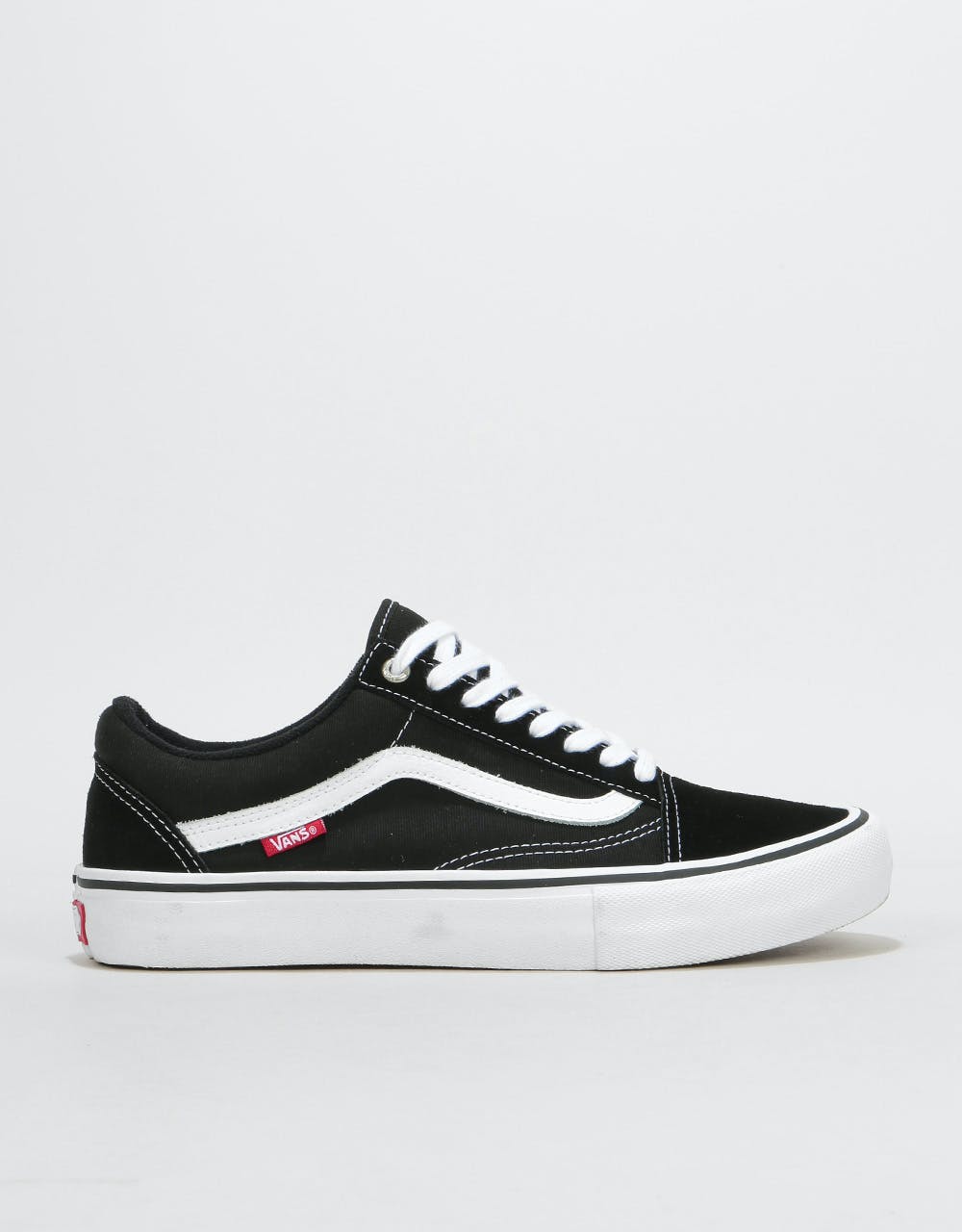 Vans Old Skool Pro Skate Shoes - Black/White – Route One
