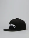 Grizzly Bad News Snapback Cap - Black