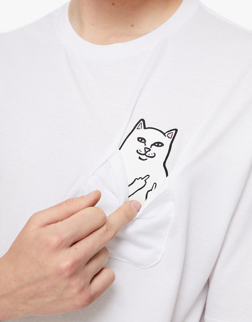 RIPNDIP Lord Nermal Pocket T-Shirt - White – Route One