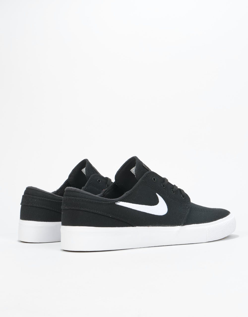 Nike SB Zoom Janoski RM Canvas Skate Shoes Black White Thunder