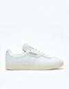 adidas x Alltimers Gazelle Super Skate Shoes - Cloud White/Chalk White