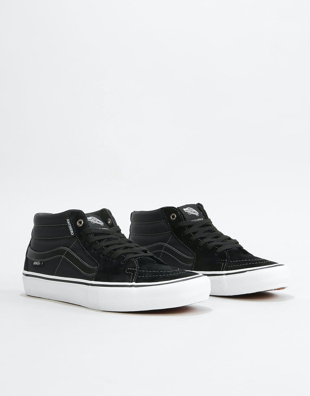 Vans Sk8-Mid Pro Skate Shoes - (Anti Hero) Grosso/Black – Route One