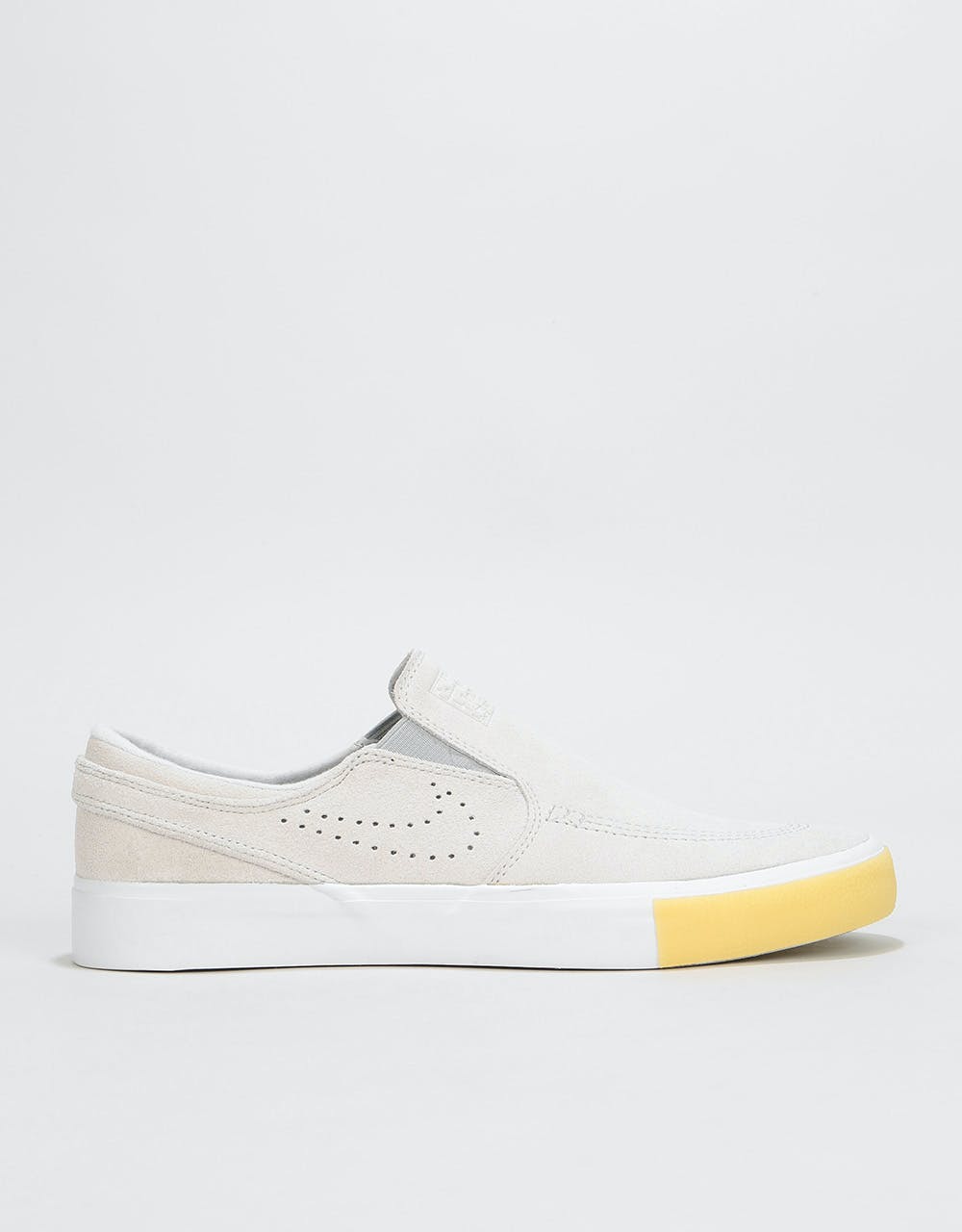 Nike SB Zoom Janoski Slip RM SE Skate Shoes - White-Vast/Grey-Gum – Route  One