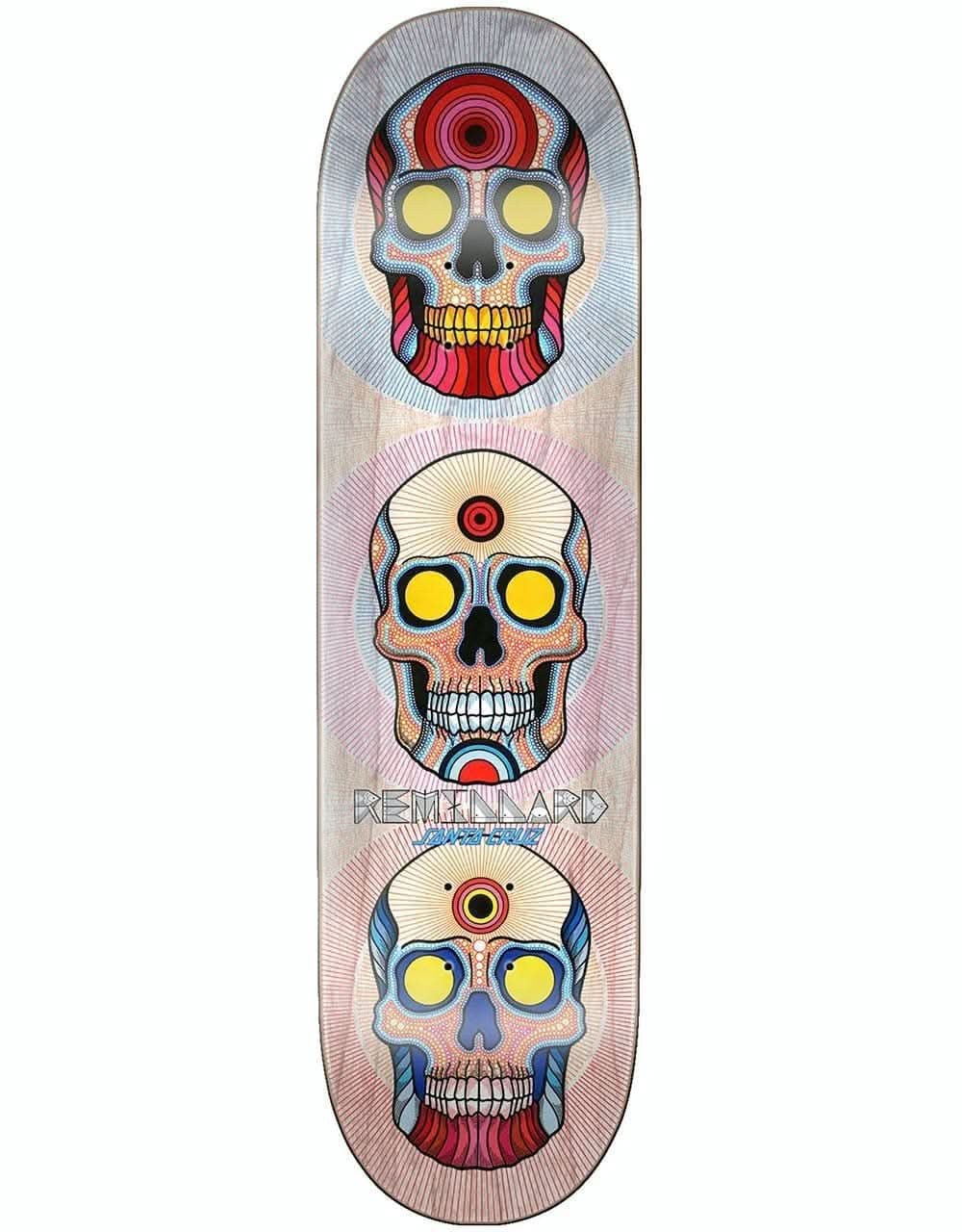 Santa Cruz Remillard Power of Three Skateboard Deck - 8.25"