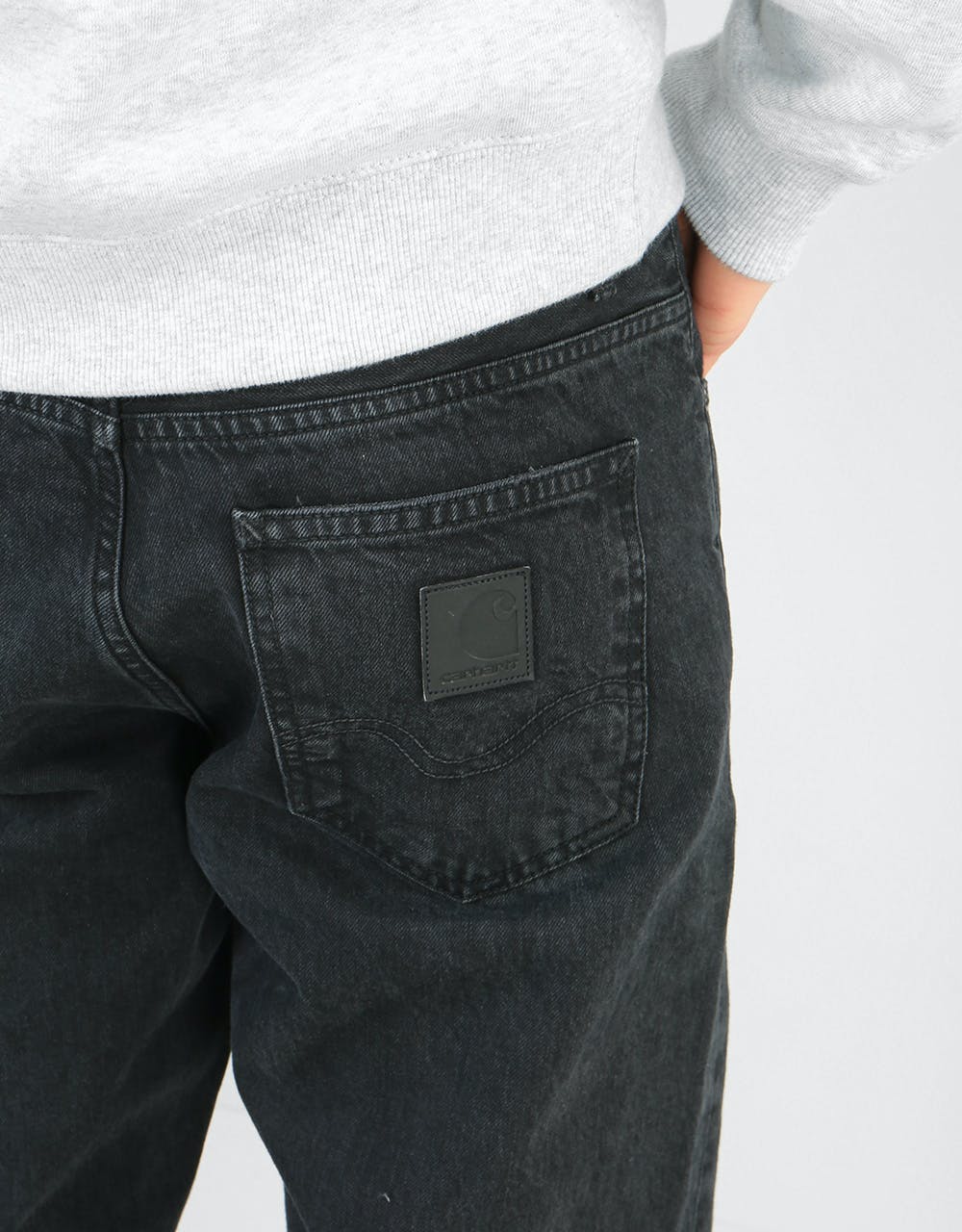 Carhartt WIP Texas Pant - Black (Stone Washed) – Route One