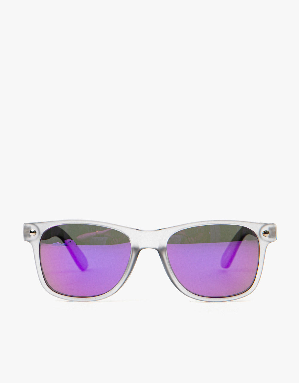 Glassy Sunhater Leonard Polarized Sunglasses - Dark Grey/Purple Mirror –  Route One