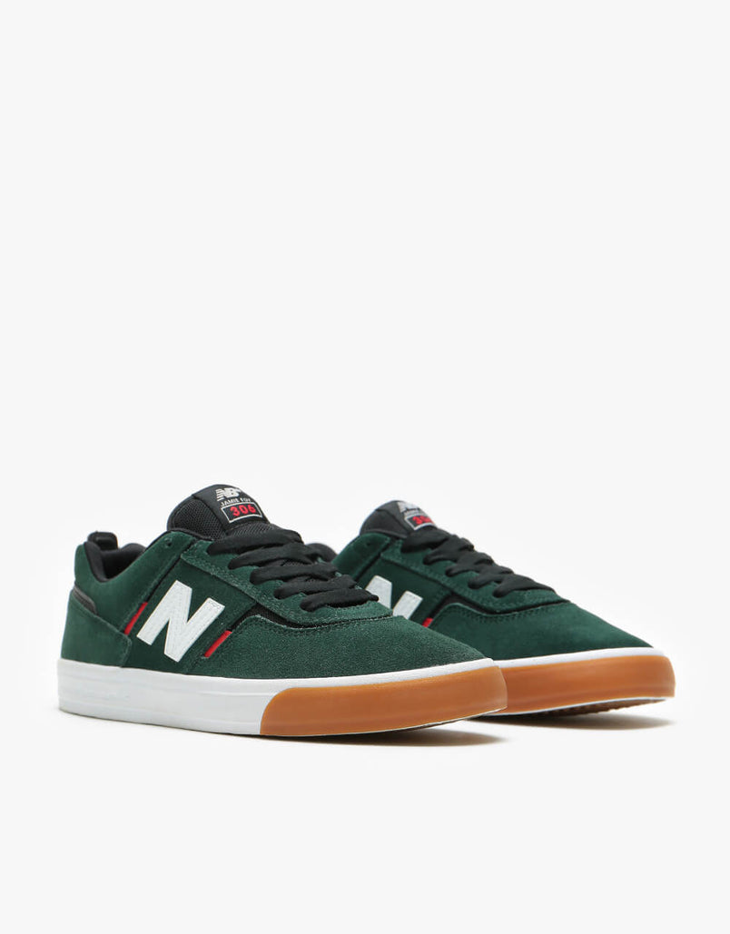 New Balance Numeric 306 Skate Shoes - Green/Red – Route One