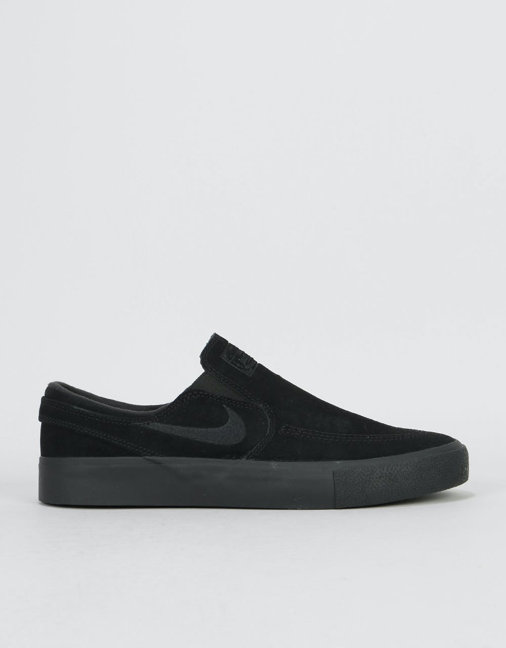 Nike janoski slip sales on all black