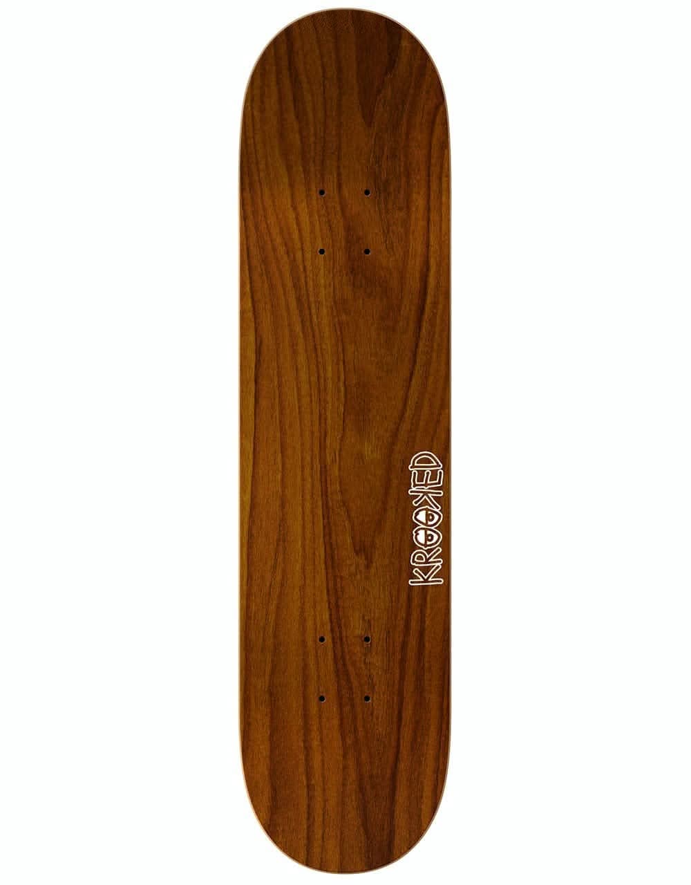 Krooked Manderson Moon Skateboard Deck - 8.18"