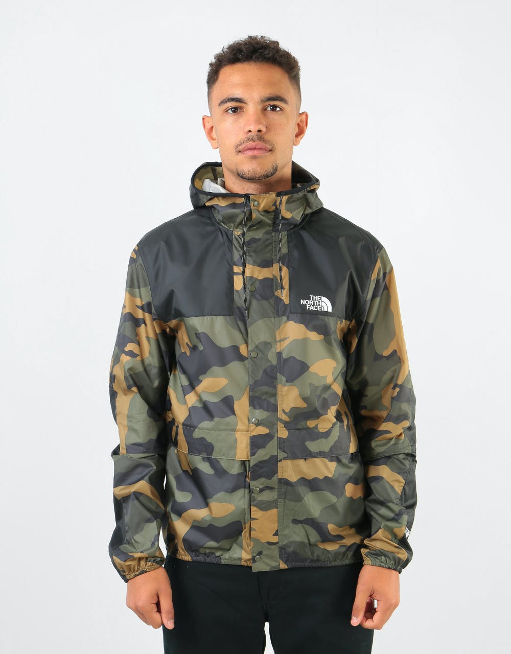 The North Face 1985 Seasonal Mountain Jacket - Burnt Olive Green Waxed –  Route One