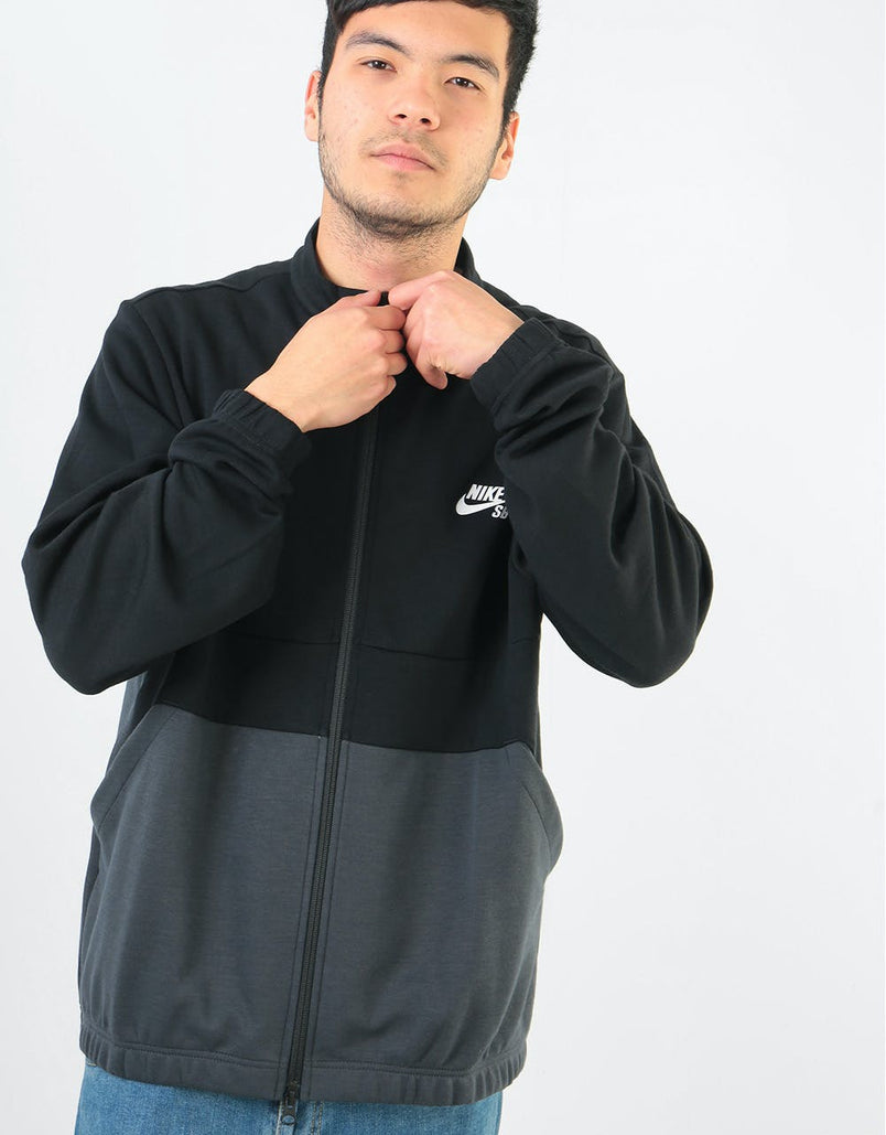 Nike SB Dr-Fit Track Jacket - Black/Anthracite/Black/White – Route One