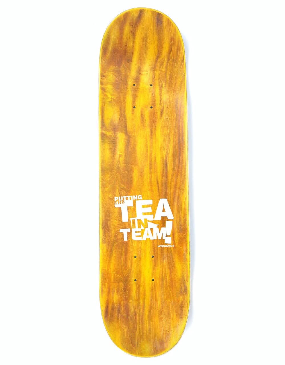 Lovenskate Drink Chai Get Rad Skateboard Deck - 8.5"