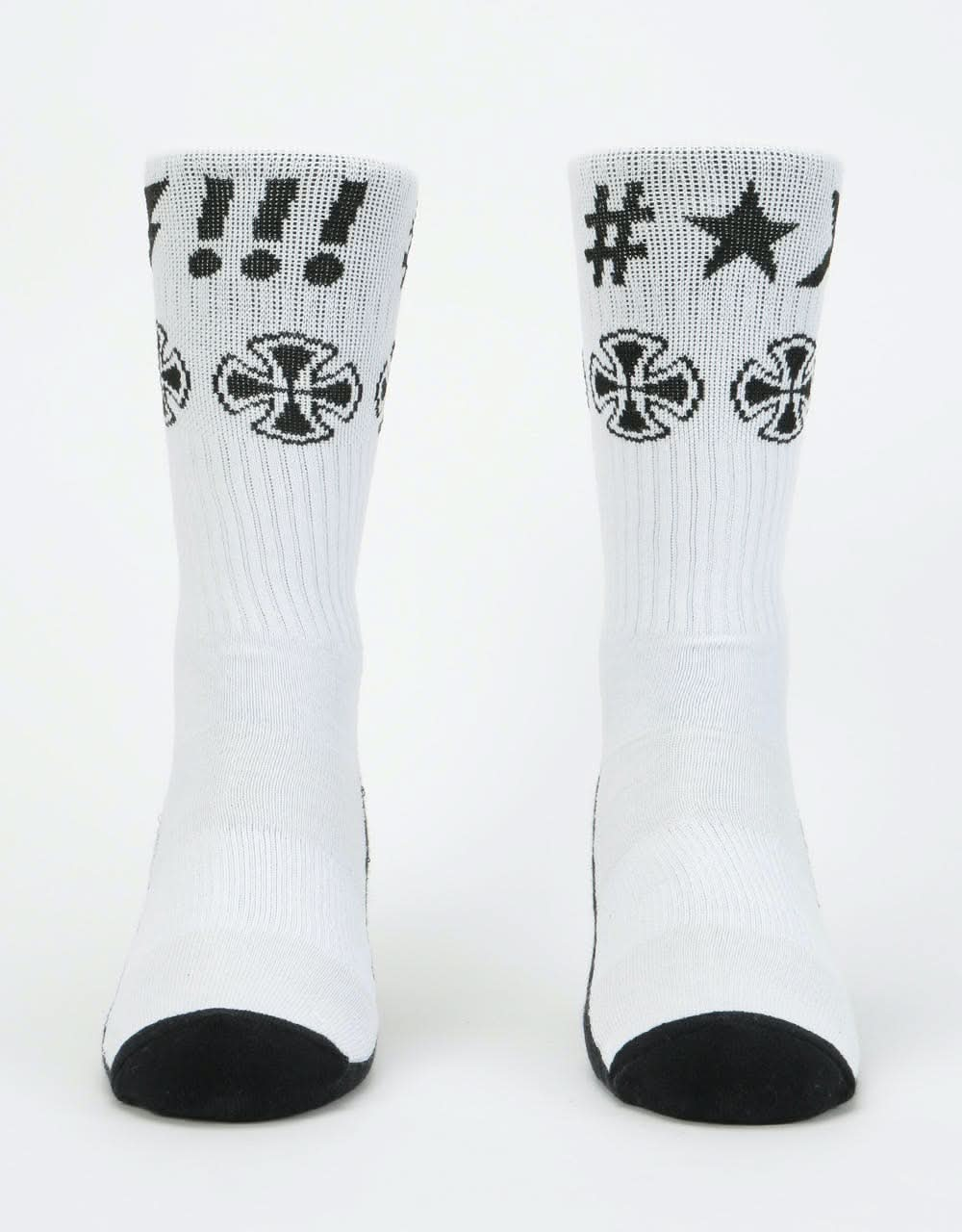 Independent Ante Socks - White