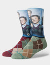 Stance Step Brothers 200 Needle Socks - Blue