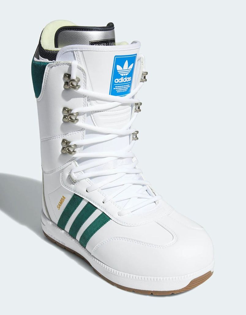 adidas Samba ADV 2020 Snowboard Boots - White/Collegiate Green/Gum – Route  One