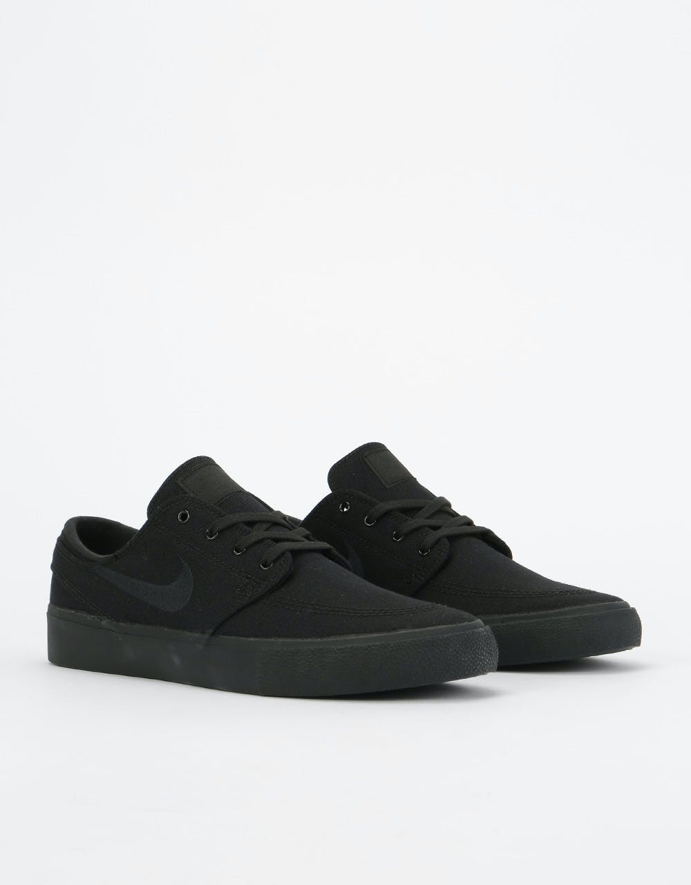 Nike SB Zoom Stefan Janoski Canvas RM Skate Shoes - Black/Black-Black- –  Route One