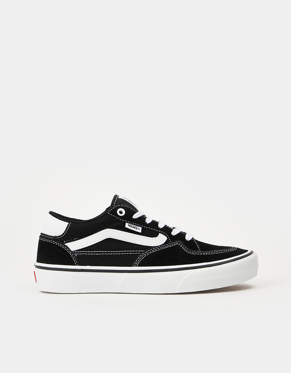 Vans Rowan Pro Skate Shoes - Black/White – Route One