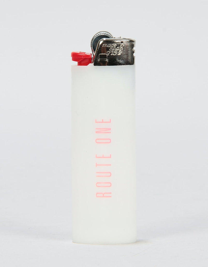 Route One x BIC Pussy Type Lighter - White/Pink