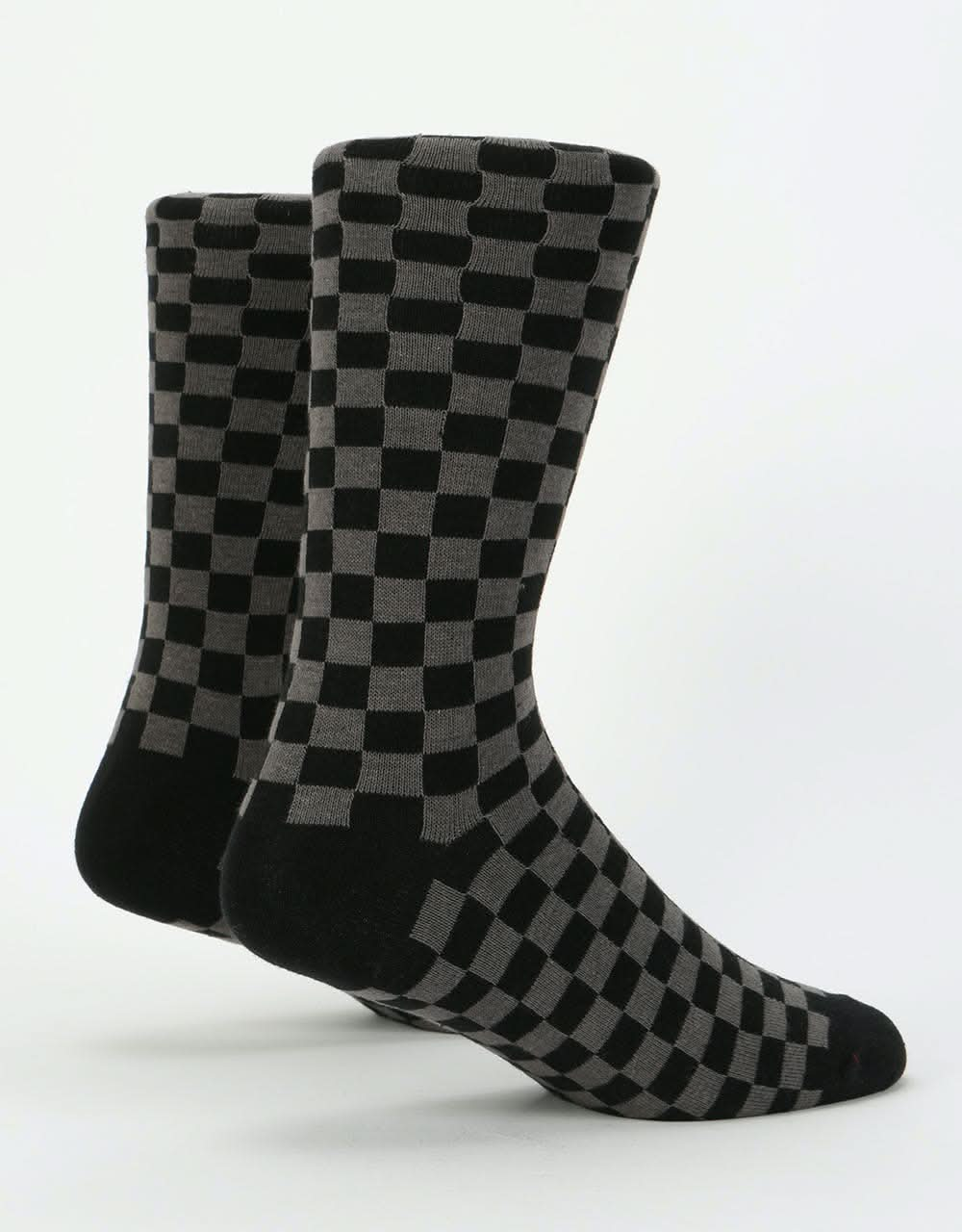 Route One Chequered Socks - Black/Grey