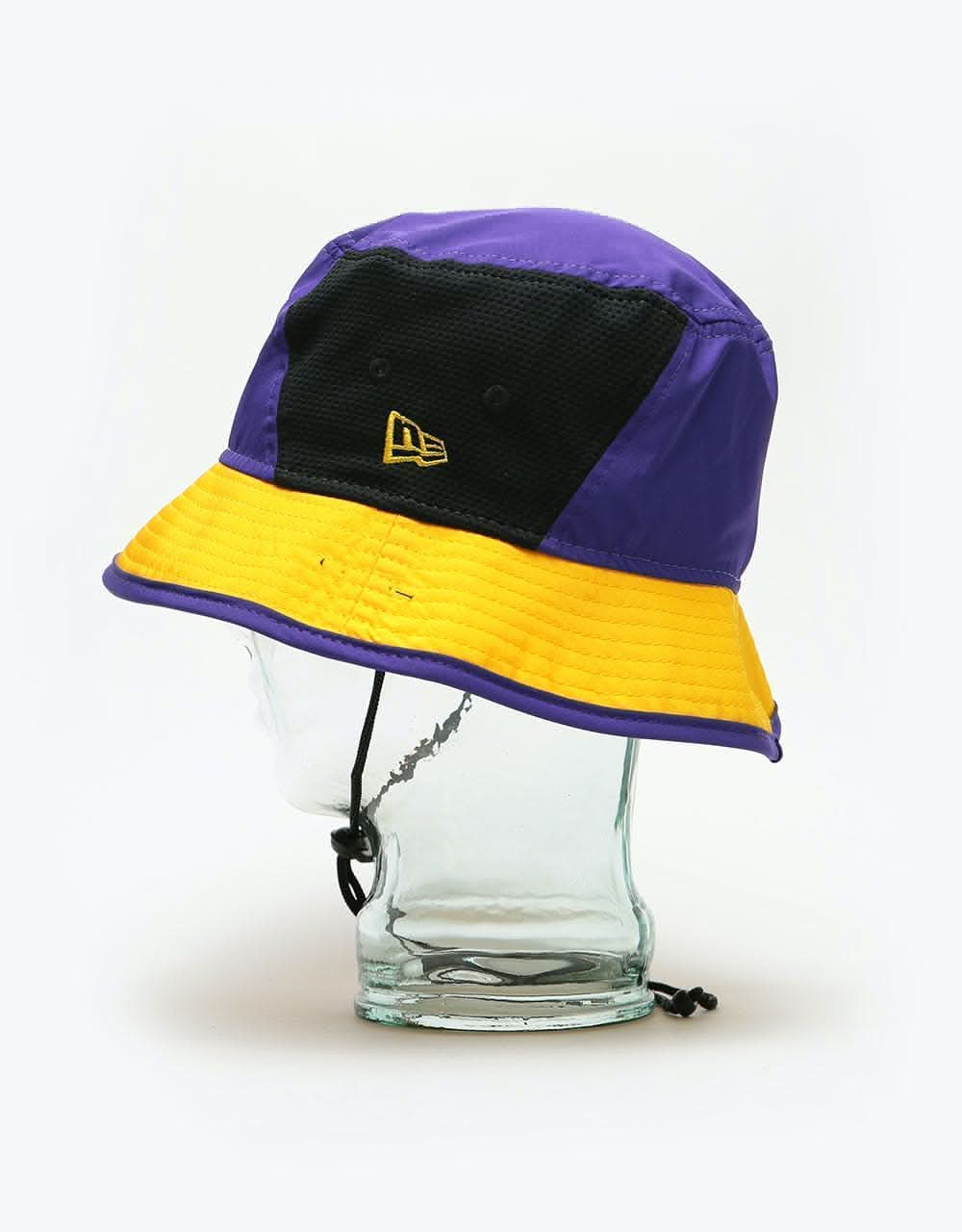 New Era NBA LA Lakers Team Bucket Hat - Purple