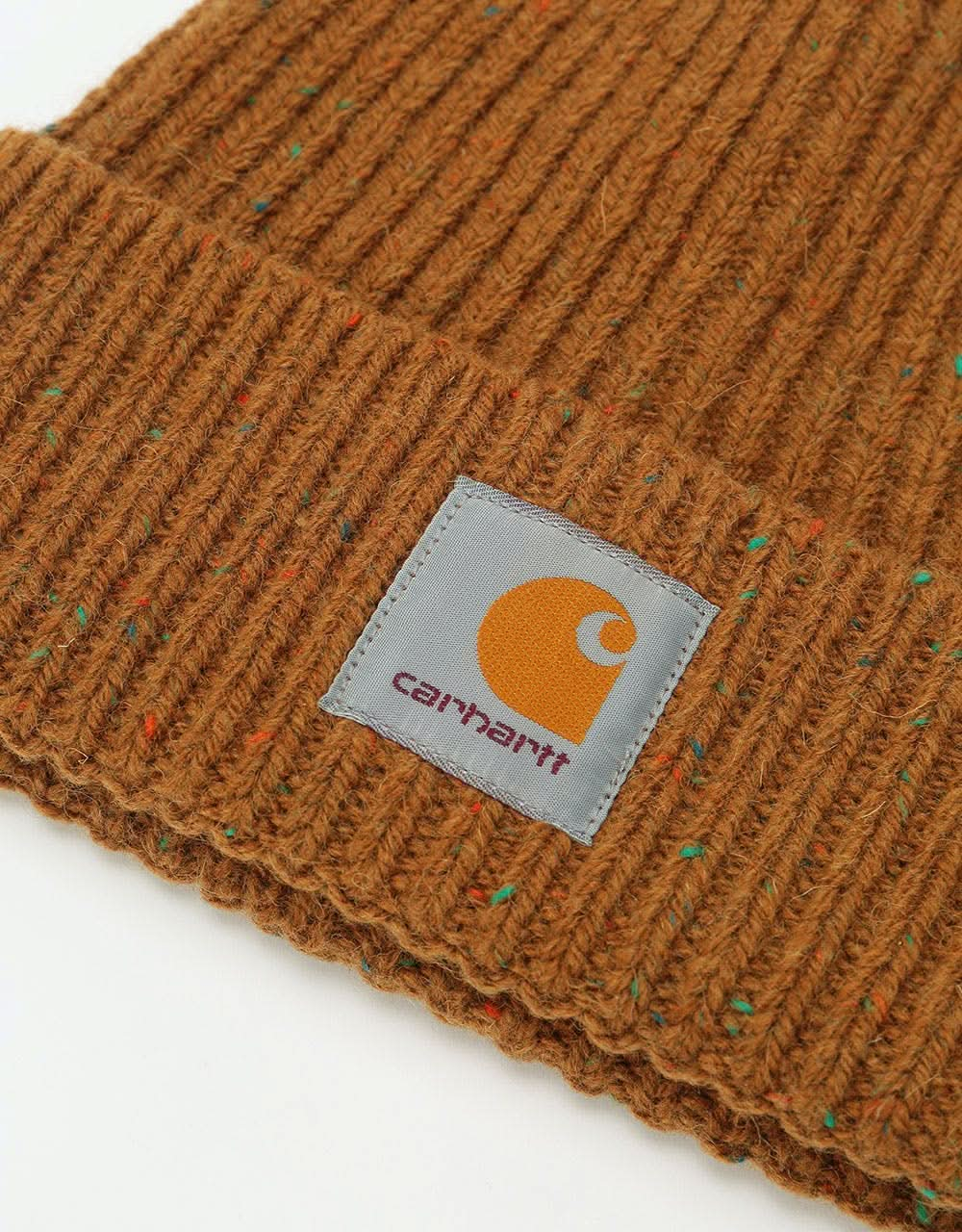 Carhartt WIP Anglistic Beanie  - Hamilton Brown Heather