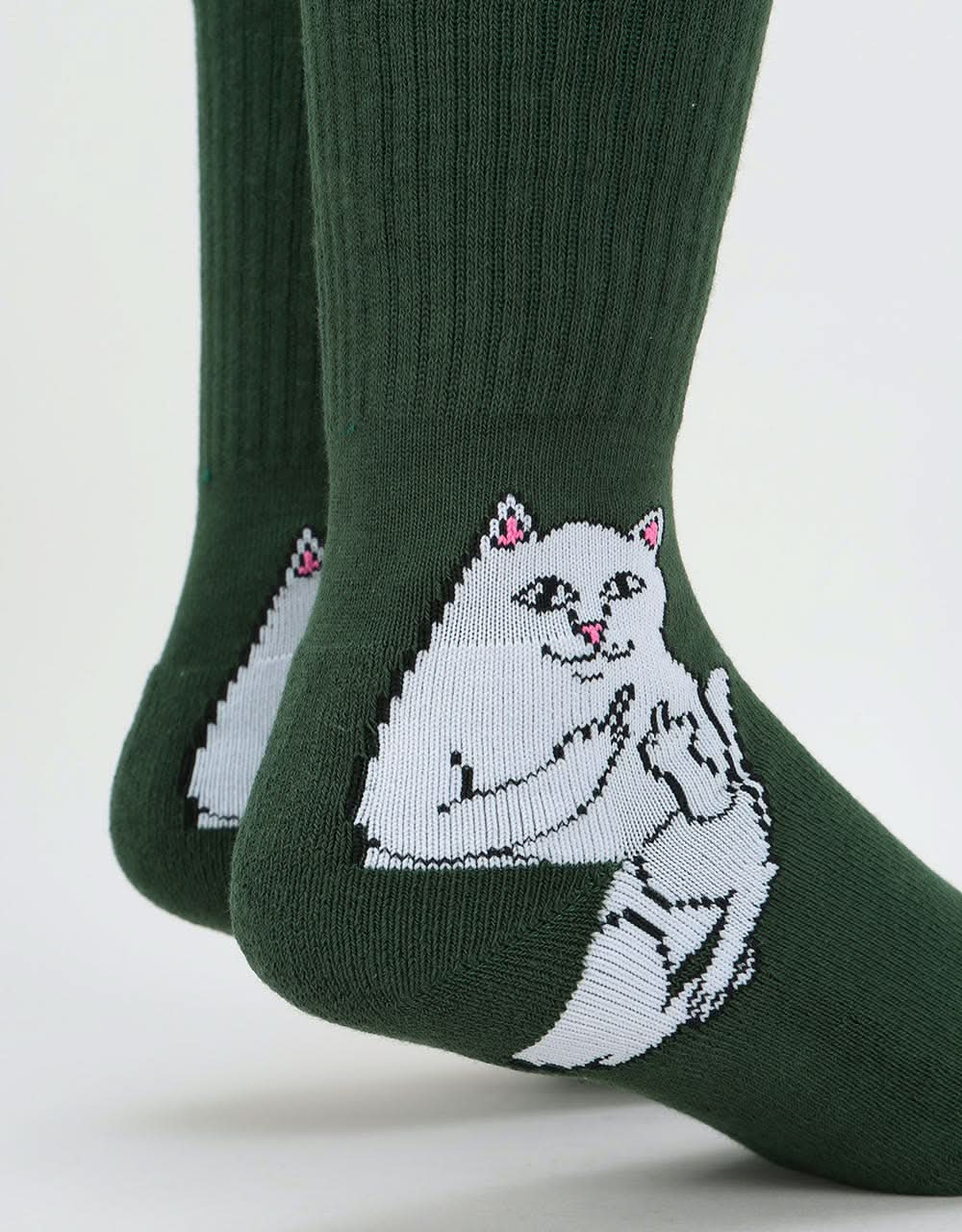 RIPNDIP Lord Nermal Socks - Hunter Green