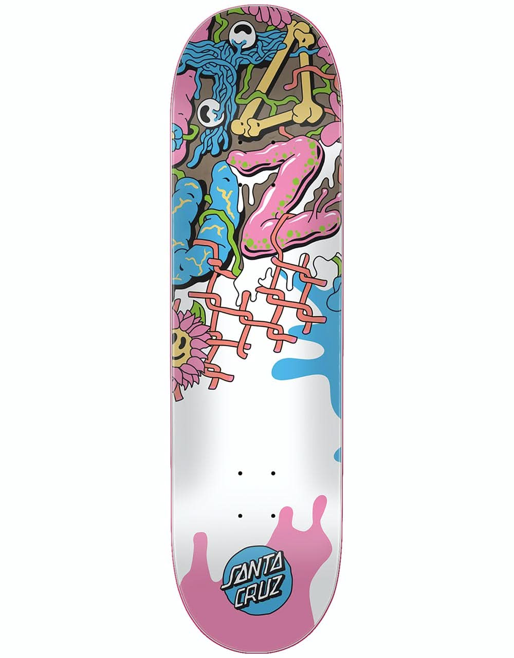 Santa Cruz Baked Dot VX Skateboard Deck - 8.5"