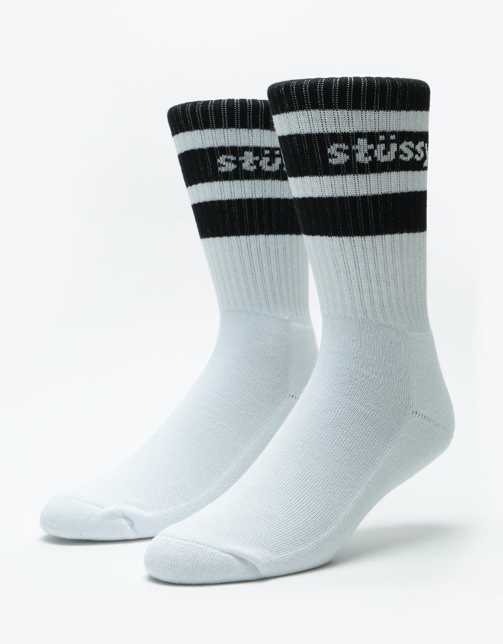 St&#252;ssy Sport Crew Socks - White – Route One