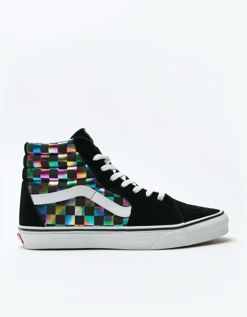 Iridescent vans hot sale shoes