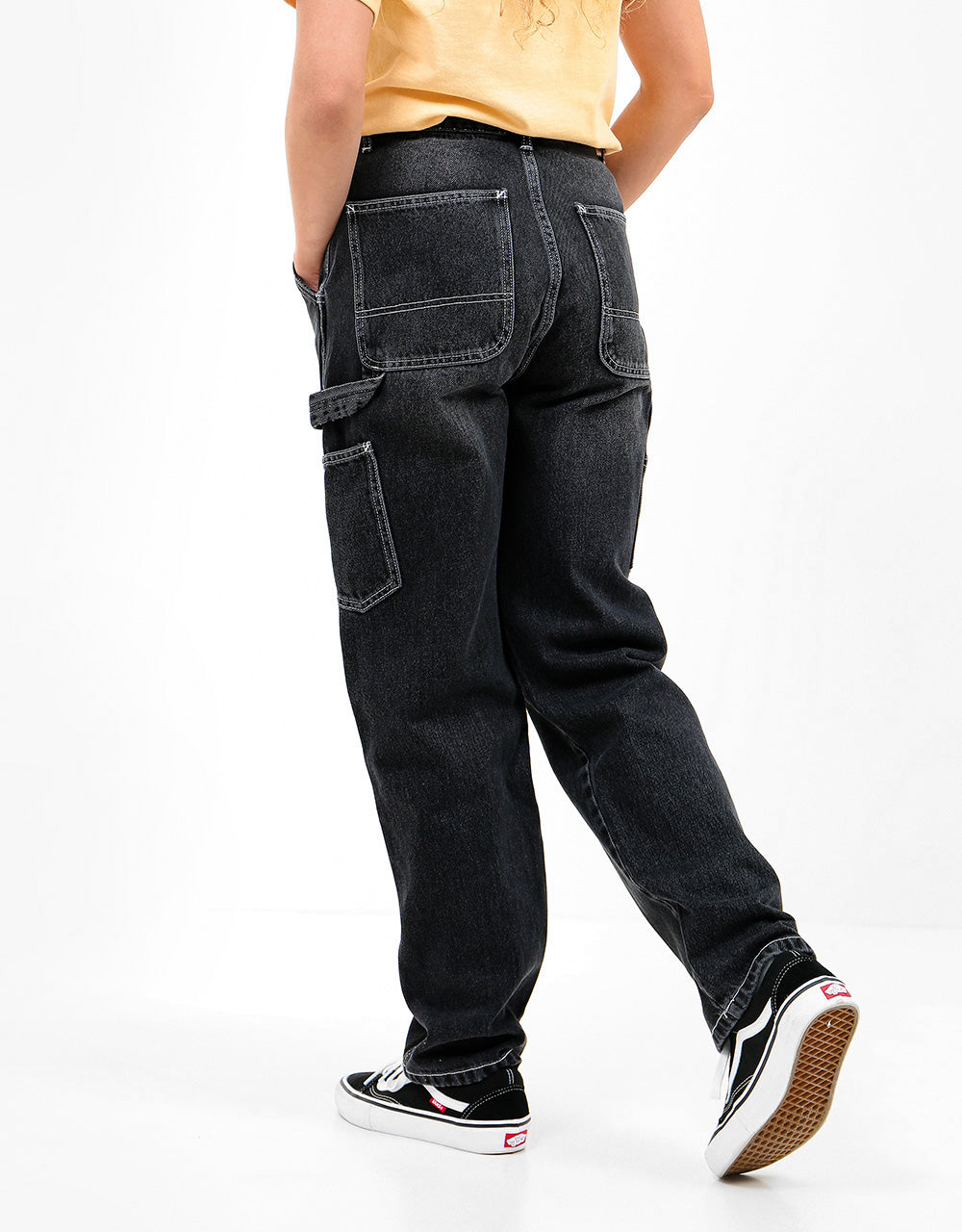 Black carpenter pants store mens