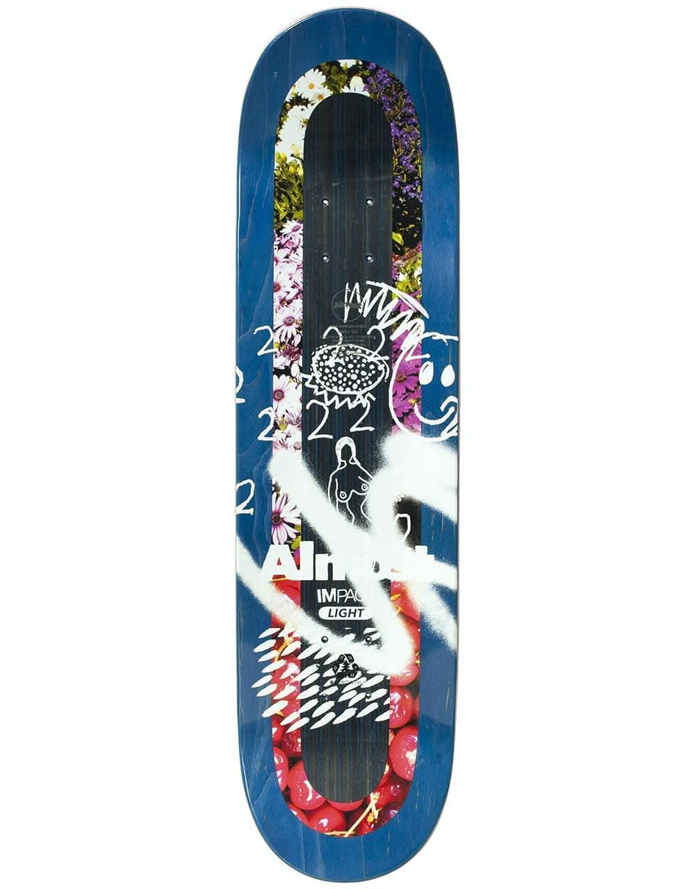 Almost Mullen In Bloom Impact Light Skateboard Deck - 8.25"