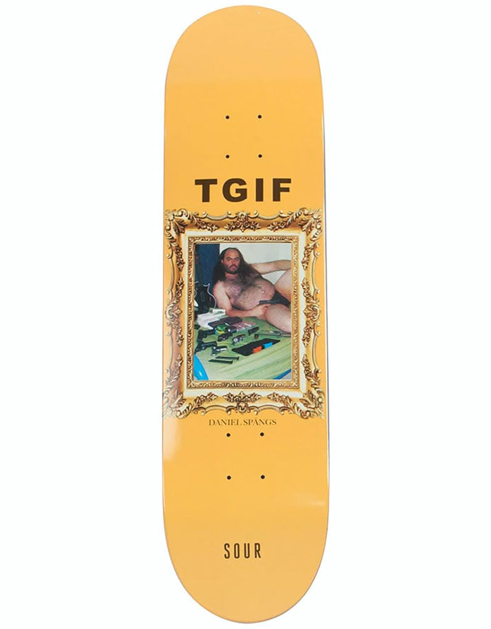 Sour Spängs TGIF Skateboard Deck - 8.18"